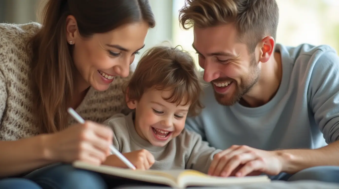 Parenting advice: Creating joyful family connections that nurture confidence and emotional security in children.