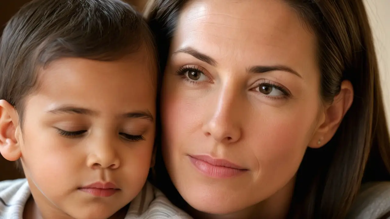 Close-up of calm parent and child reconnecting emotionally — how to stop yelling